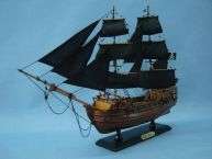 Black Falcon 20   Captain Kidd Pirate ship model  