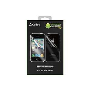   Apple iPhone 4 (Front & Back Protective Films)   Scratch Resistance