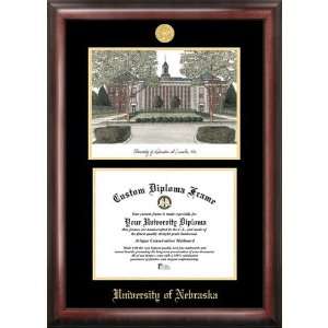  University of Nebraska, Lincoln Gold Embossed Diploma 