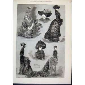  1882 Fashion Swan Edgar Piccadilly Circus London Print 