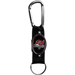   Tampa Bay Buccaneers Black Carabiner Clip Keychain