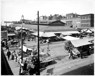 1900 LEXINGTON FARMERS MARKET BALTIMORE STREET PHOTO  