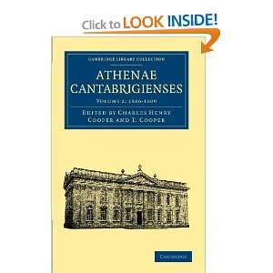 com Athenae Cantabrigienses (Cambridge Library Collection   Cambridge 