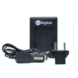 /DC Battery Charger With USB Power Port For The Casio NP40 ( EX FC150 