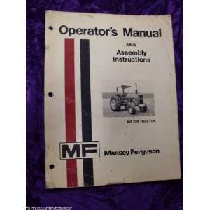   Ferguson 285 Tractor OEM OEM Owners Manual Massey Ferguson Books