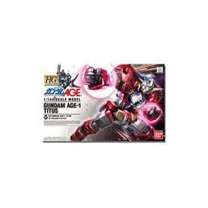    Gundam AGE HG Gundam AGE 1 Titus 1/144 Scale Toys & Games