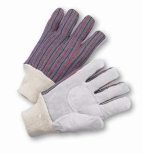  Ladies Gloves with Split Cowhide Leather Palm Patch (lot 