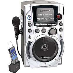 Emerson GQ755 CDG iPod compatible Karaoke System  