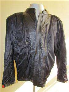 Fabric Leather exterior, ventilated polyester lining (fully lined 