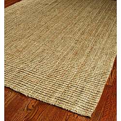 Hand woven Weaves Natural colored Fine Sisal Rug (8 x 10 
