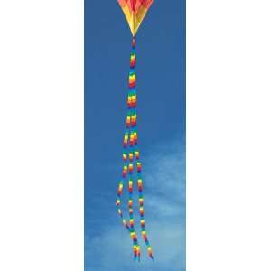  Into The Wind 15 ft. Rainbow Stripe Tail Toys & Games