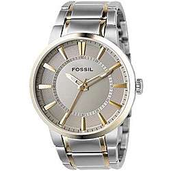 Fossil Mens Two tone Stainless Steel Watch  