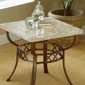  Brookside Fossil End Table   Hillsdale 4815Ote Furniture 
