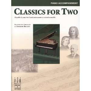  Classics for Two Piano Accompaniment (Piano Accompaniment 