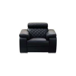   Club Chair with Click Clack Adjustable Headrests 