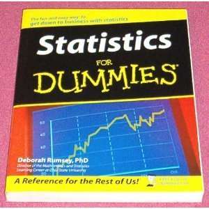 Statistics For Dummies byRumsey Rumsey  Books