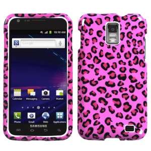 For Samsung Skyrocket Galaxy S II 2 HARD Case Snap on Phone Cover Pink 