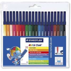   Club Marker Set   Fine Tip (20 Pack, Assorted Colors) Arts, Crafts