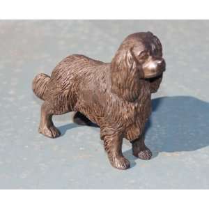 Cavalier King Charles Spaniel Cold cast Bronze Figurine 5.5 Inches 