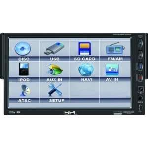 SPL Car Audio SID7000NR Din 7 in. Multimedia Center Navigation Ready