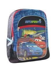 DISNEY PIXAR CARS 2   FULL SIZE 16 INCH BACKPACK THE RIVALS