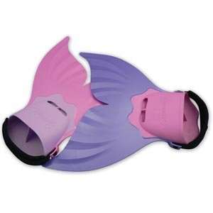  Finis Mermaid Swimming Fins Purple/Pink Mono Style Sports 