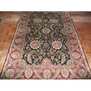    4x6 Hand Knotted Fine Agra India Rug   42x63