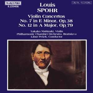  Spohr Violin Concertos Nos. 7 & 12 Louis Spohr Music