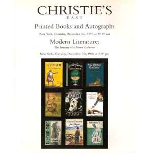  Christies East   New York Printed Books and Autographs 