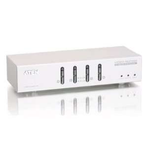  ATEN Video/Audio Switch 4 External Wired Max Resolution 