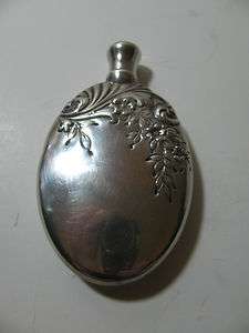 STERLING SILVER POCKET FLASK by FRANK WHITING  