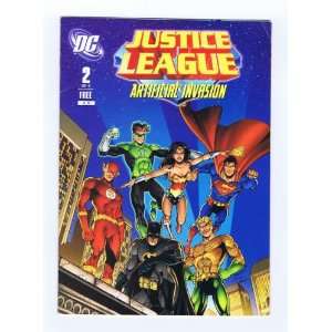  Justice League #2 Artificial Invasion 2011 Promotional 