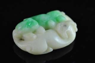 Antique Chinese Jade Jadeite Carving  