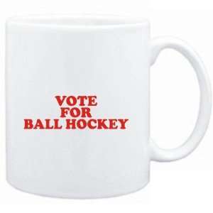  Mug White  VOTE FOR Ball Hockey  Sports Sports 