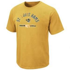  St. Louis Rams Vintage Stadium Wear T Shirt Sports 