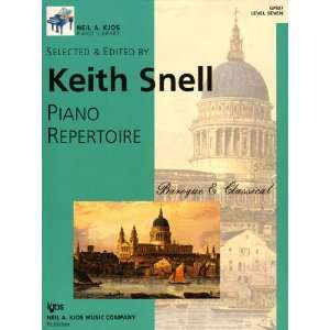  GP607   Piano Repertoire Baroque & Classical Level Seven 