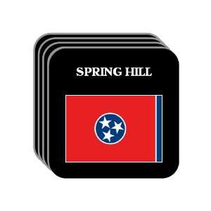  US State Flag   SPRING HILL, Tennessee (TN) Set of 4 Mini 