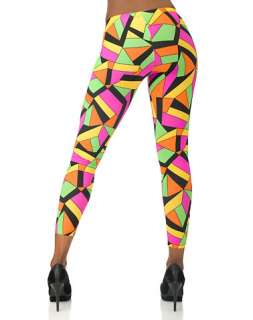 ESSENTIALS GEOMETRIC PRINT LEGGINGS  