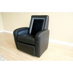 Kemp Leather Multifunctional Ottoman/ Game Chair  