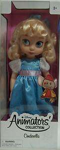   Designer Princess Cinderella Animators Collection Doll   NEW    