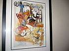 Very Rare Disney “Joadoor   Donald Duck” Framed Lithograph