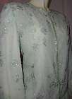Womens 2 PC ADRIANNA PAPELL DRESS SUIT SIZE M 8 10 Green Blazer 