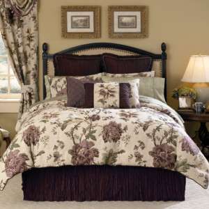 Comforter Set AMETHYST CROSCILL Woven Jacquard Q K CaK  