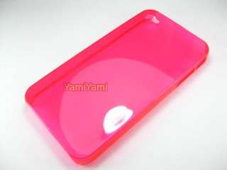 Plastic Crystal Skin Cover Protector Case Guard for Apple iPhone 4 4G 