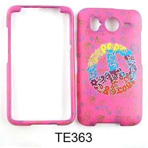  HTC Desire HD / Inspire 4G A9191 Peace Sign on Pink Hard 