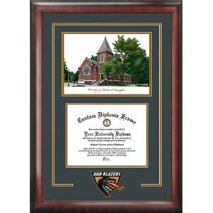  UAB Blazers Spirit Diploma Frame with Campus Image Sports 