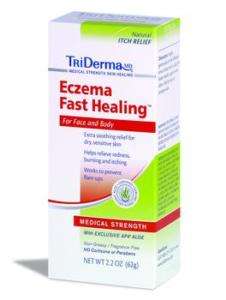 TriDerma MD Eczema Fast Healing Skin Cream Face Body  