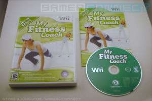 My Fitness Coach Excercise Fit Nintendo Wii Pre owned  