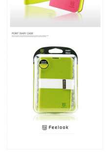 MADE IN KOREA [FEELOOK] Black & Black KICKSTAND Case Cover for Galaxy 