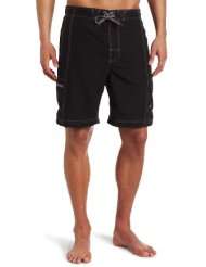 Free Country Mens Dawson Cargo Solid Free C Board Swimsuit
